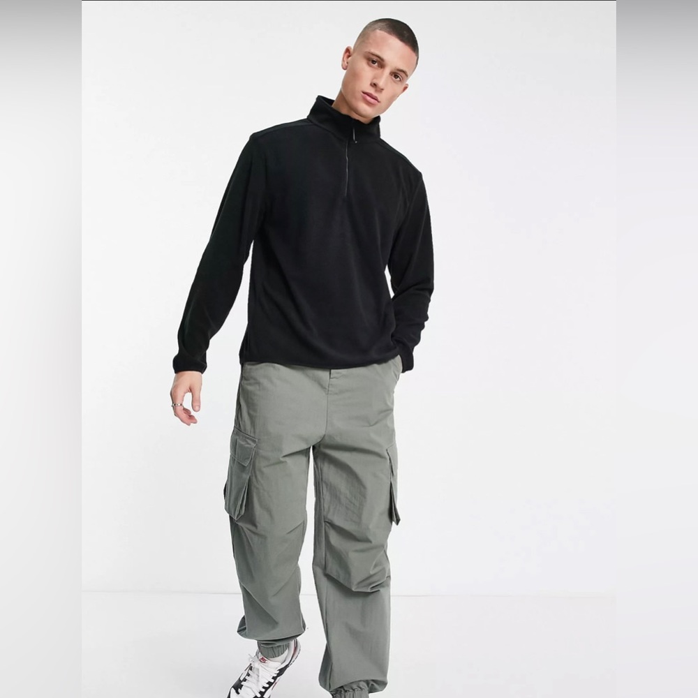 Rains Half Zip Pullover Sweater